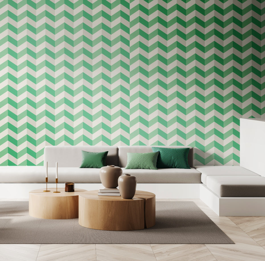 ILLUSION CHEVRON - Jade Twist