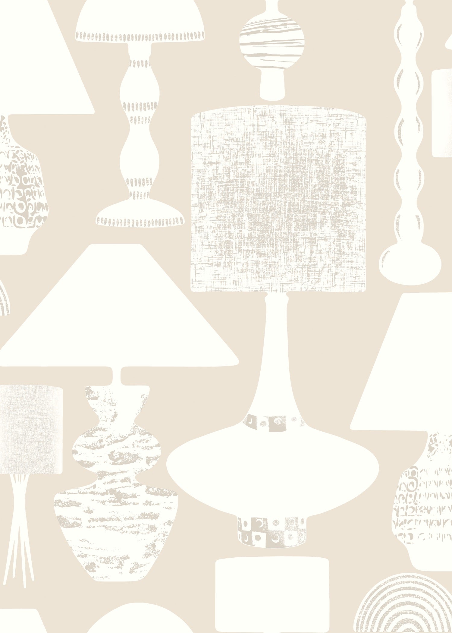 BOOGIE LIGHTS - Mineral - Revive Collection Wallpaper By Ohpopsi