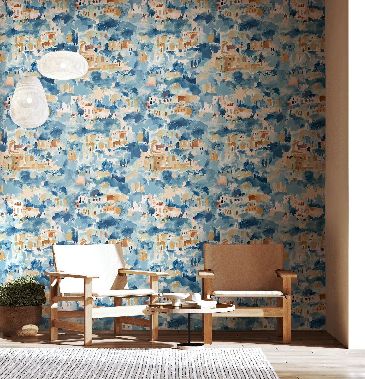 AMALFI - Stoneware Blue