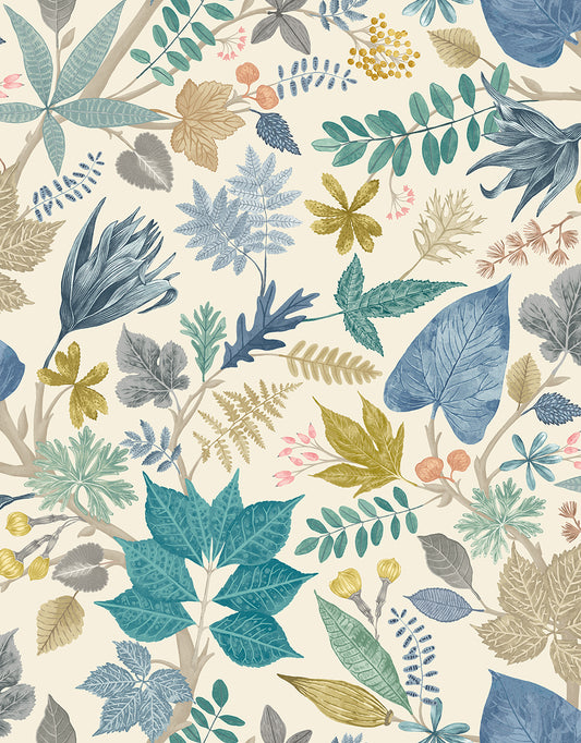 LUSH LEAVES - Denim & Stone