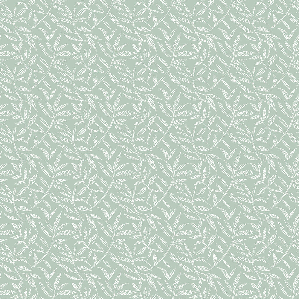 DOTTY LEAF - Seafoam