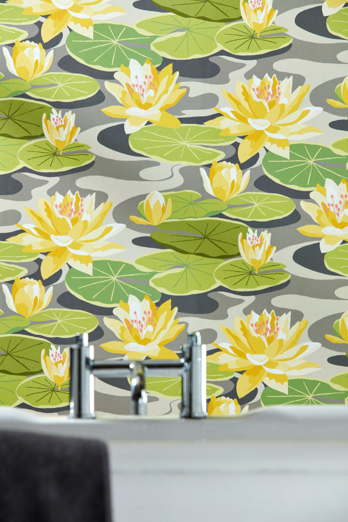 waterlily様 Pink Water Lilies Embroidery Design | EmbroideryDesigns.com